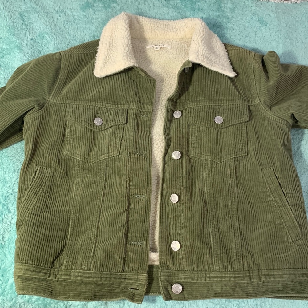 Pacsun Corduroy Aviator Jacket-SIZE S